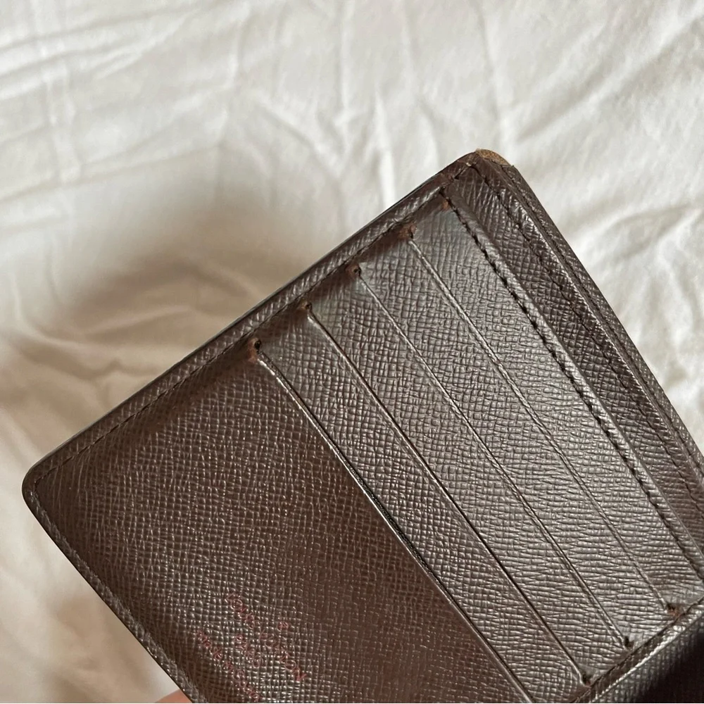 Louis Vuitton Vintage Ebene Marco Mens Bi Fold Wallet - Picture 8 of 14